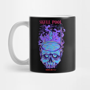 Skull Pool - Dive into Dark Elegance with Stylish Bones Mug